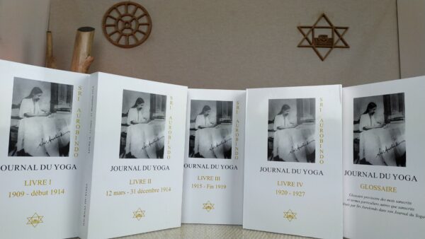 Journal du Yoga - Sri Aurobindo (4 livres + 1 Glossaire)